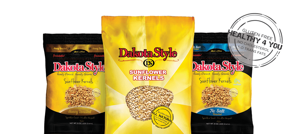 Dakota Style Sunflower Seed Kernel Bags