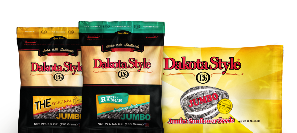 Dakota Style Sunflower Seed Bags
